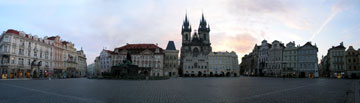 prague panoramic czech republic