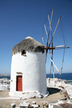 mykonos hilltop windmill