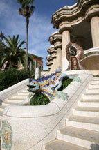 parc guell dragon